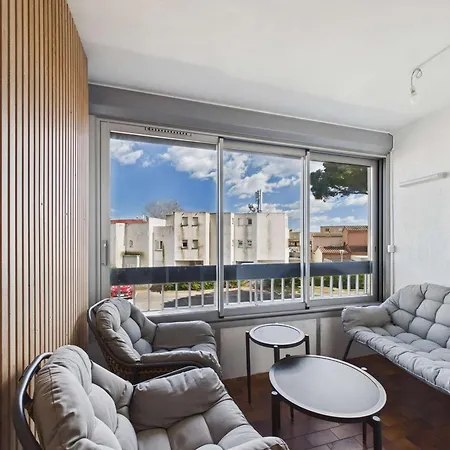 Appartement 2p Avec Parking Privé - Fr-1-326-873 Marseillan (Herault)
